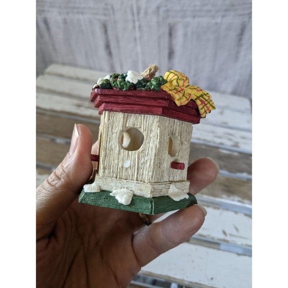 Dept 56 birdhouse ornament Xmas holiday tree - Picture 3 of 8